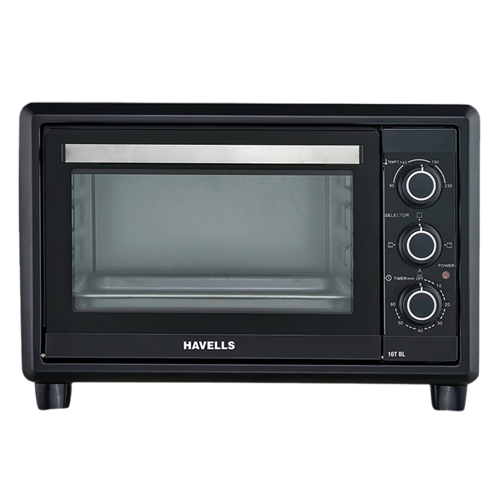 Buy HAVELLS 16T BL 16L Oven Toaster Grill with Auto Shut Off Black Online Croma